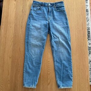 Abercrombie The Mom Jeans High Rise Curve Love